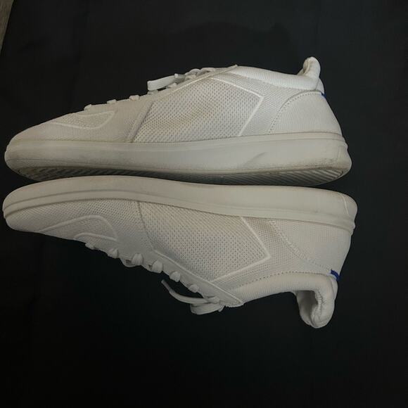 Rothy's The Lace Up Sneaker Vanilla Fabric Casual US 10M EU 43 Sustainable Shoes - Picture 6 of 10